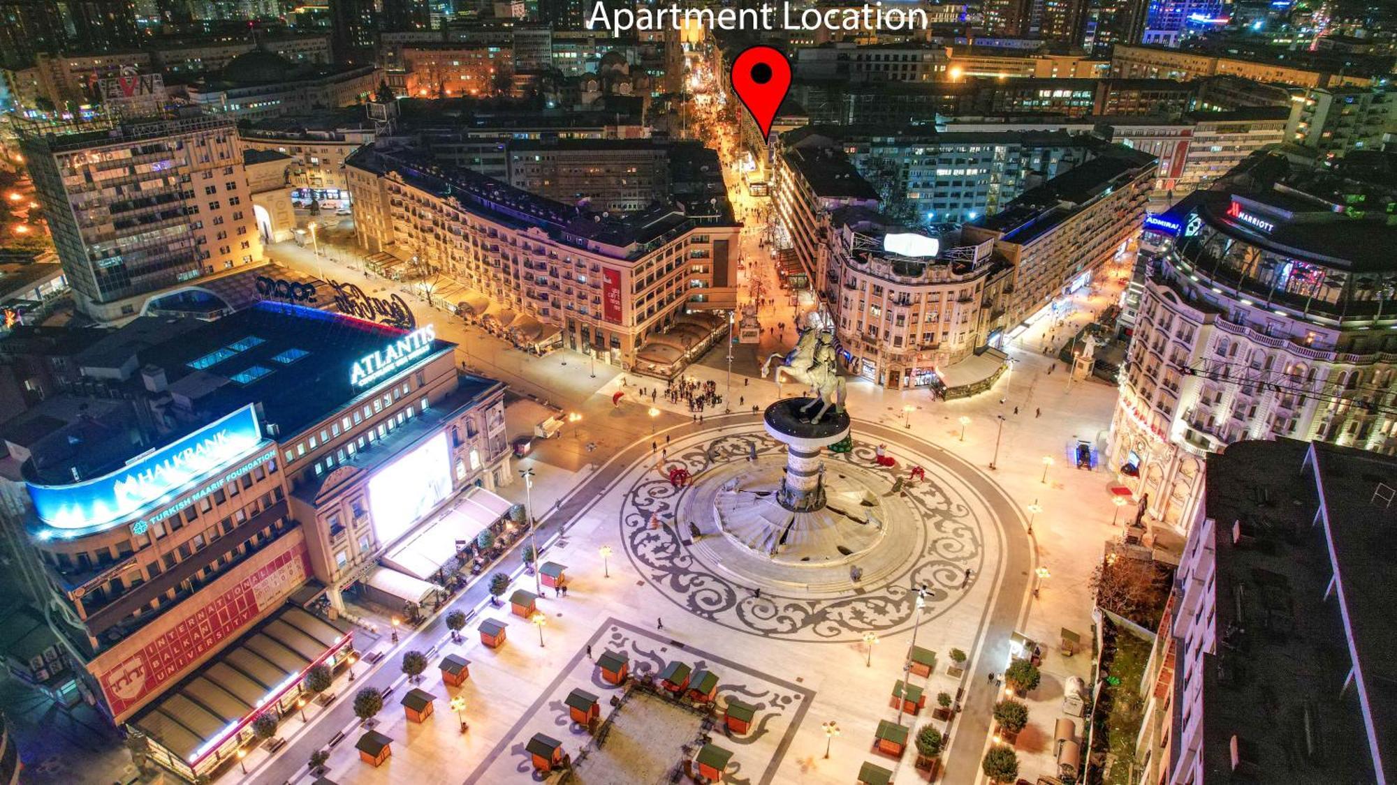 Central Apartments سكوبجي المظهر الخارجي الصورة