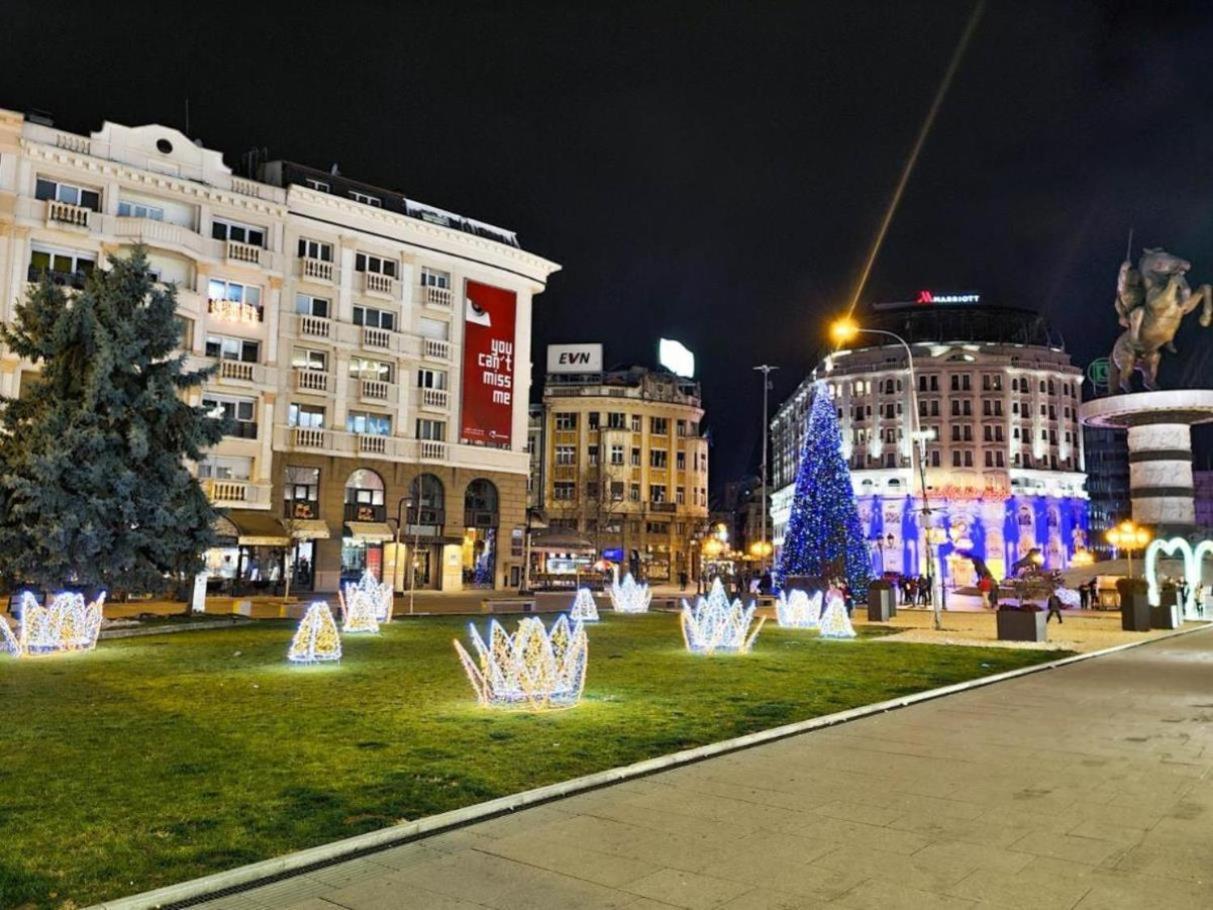 Central Apartments سكوبجي المظهر الخارجي الصورة
