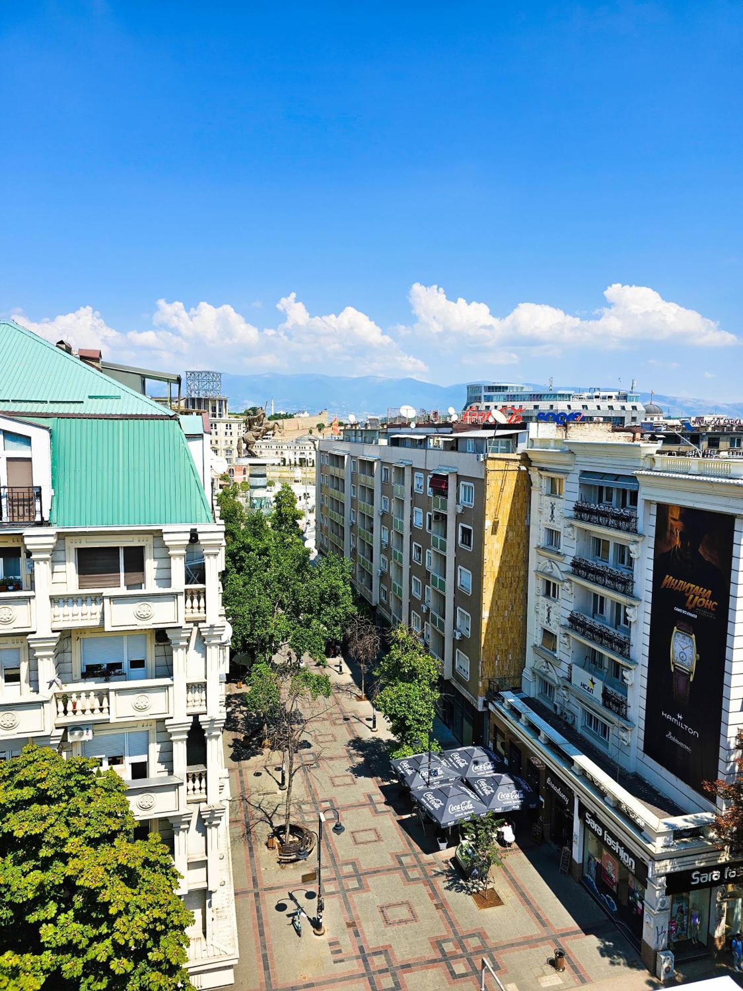 Central Apartments سكوبجي المظهر الخارجي الصورة